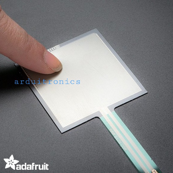 Square Force-Sensitive Resistor (FSR) - Alpha MF02A-N-221-A01 (แท้จาก Adafruit, USA)