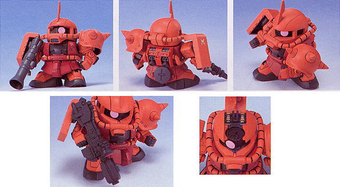 BB231 Zaku II Char's Custom
