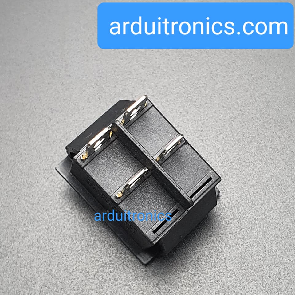 สวิตช์เปิดปิด KCD4 250VAC 15A High current switch 15A 250VAC สีแดง