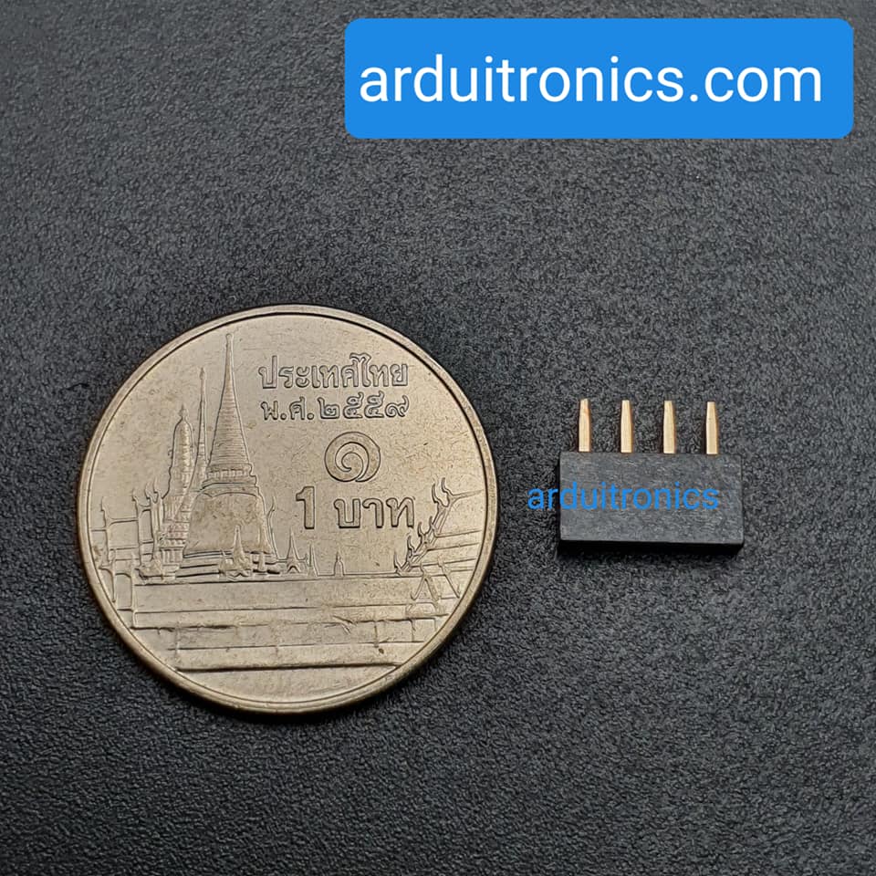 1x4P 2.0mm H4.3mm Pitch Single Row Female