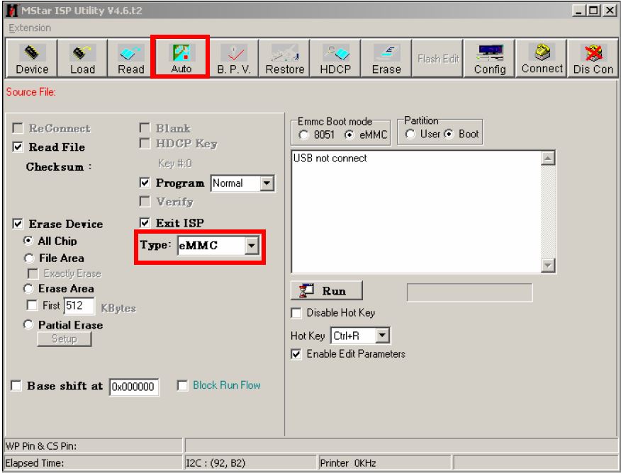 Mstar programmer ISP
