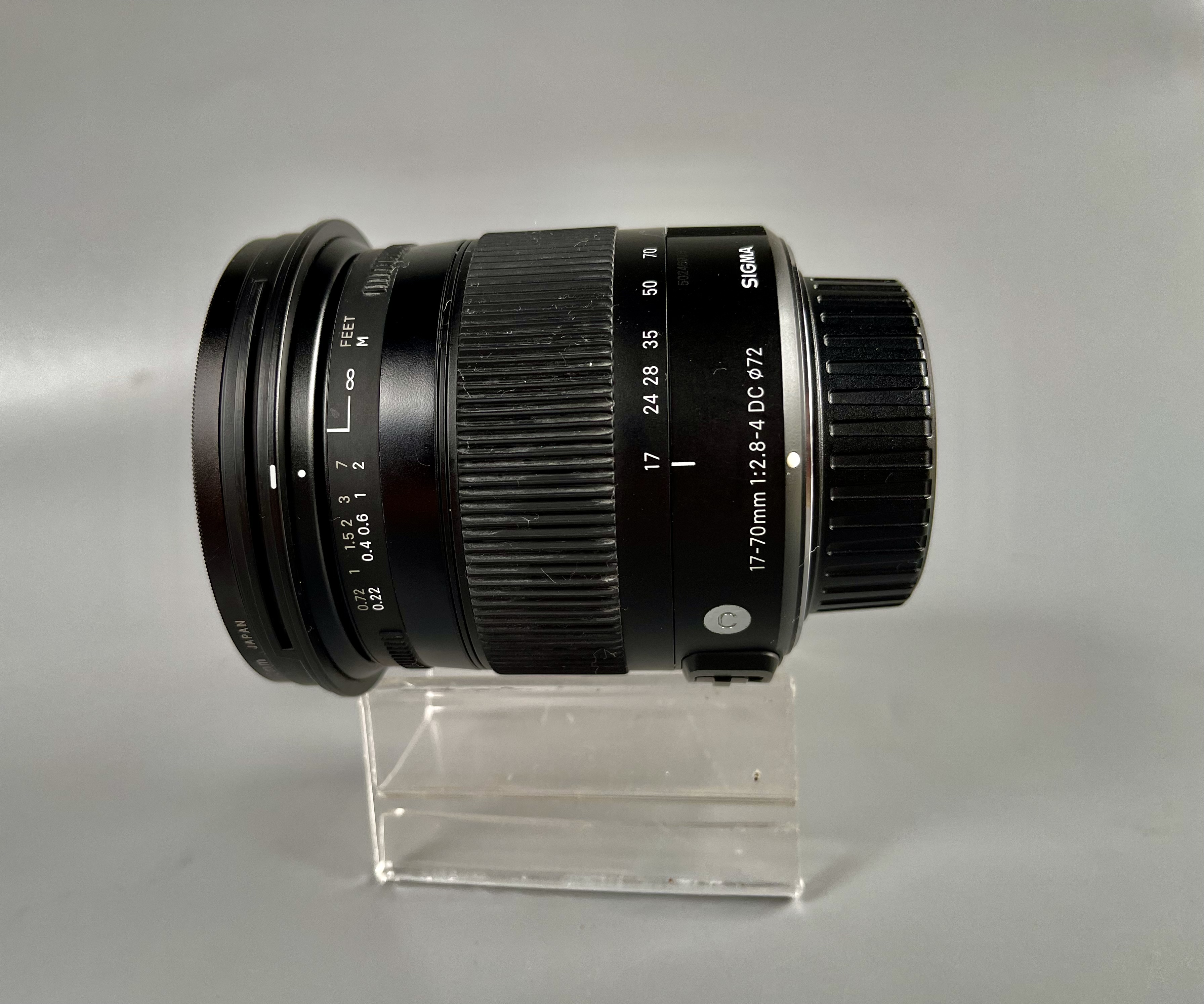 Lens Sigma 17-70mm f/2.8-4.0 DC Macro OS HSM(C) For Nikonสภาพดี