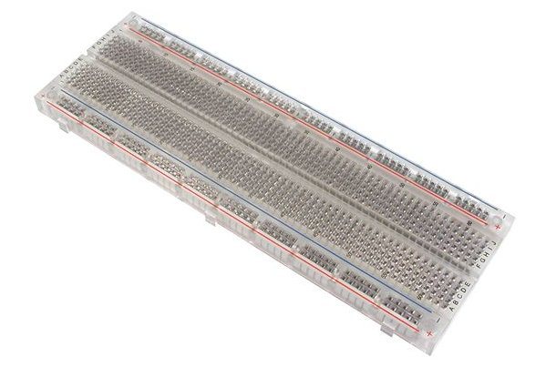 บอร์ดทดลอง Transparent Breadboard 830 holes MB-102 (แบบใส)