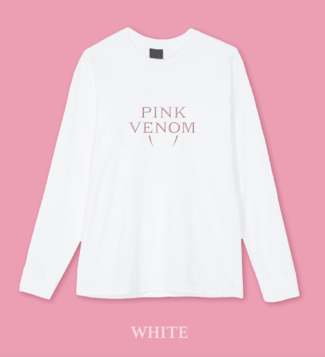 BLACKPINK -Pink Venom] Official Merch - Sleeve T-shirts ระบุแบบ และ สี ที่ต้องการ