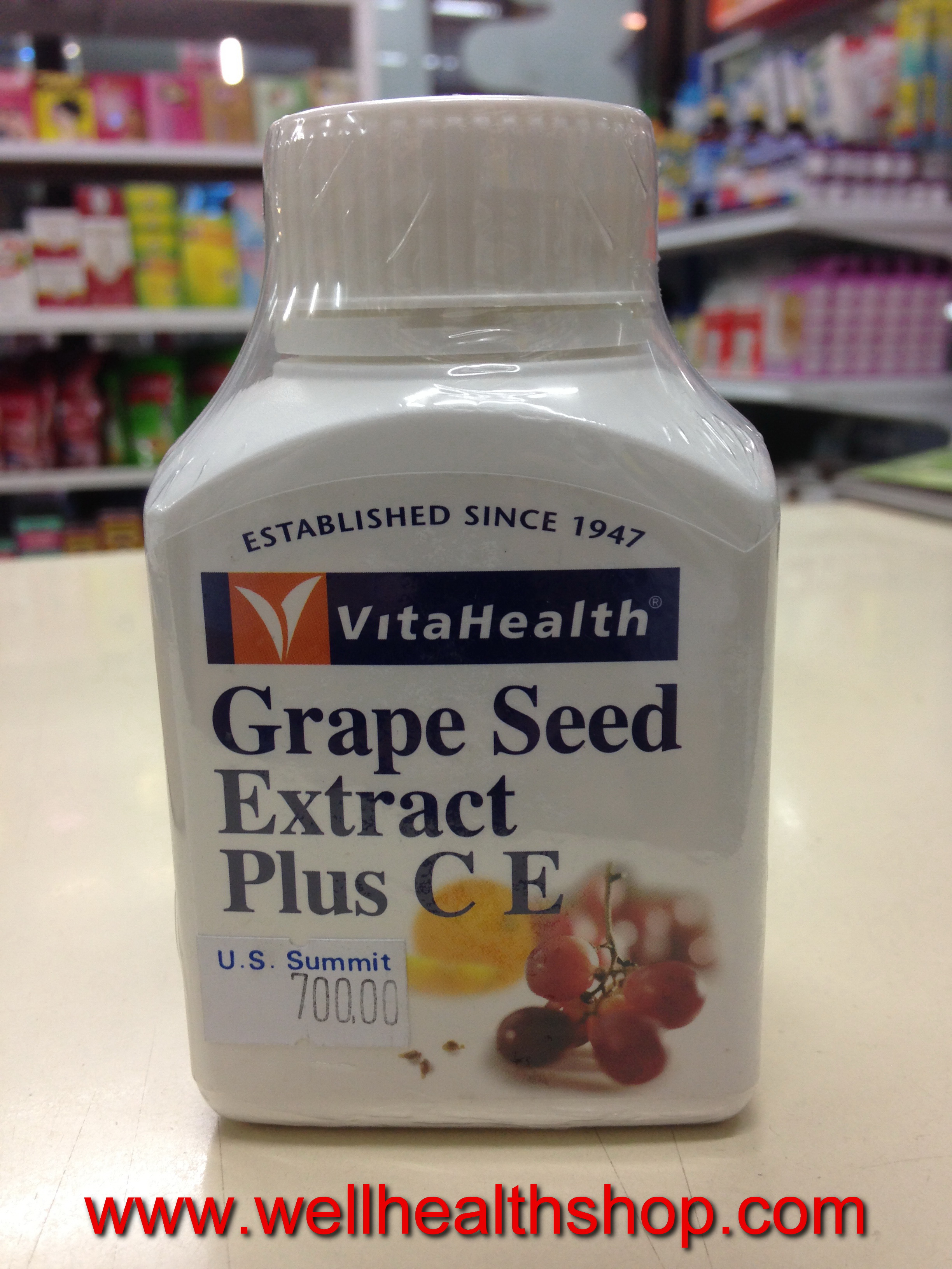 vitahealth Grapeseed plus C,E 60cap