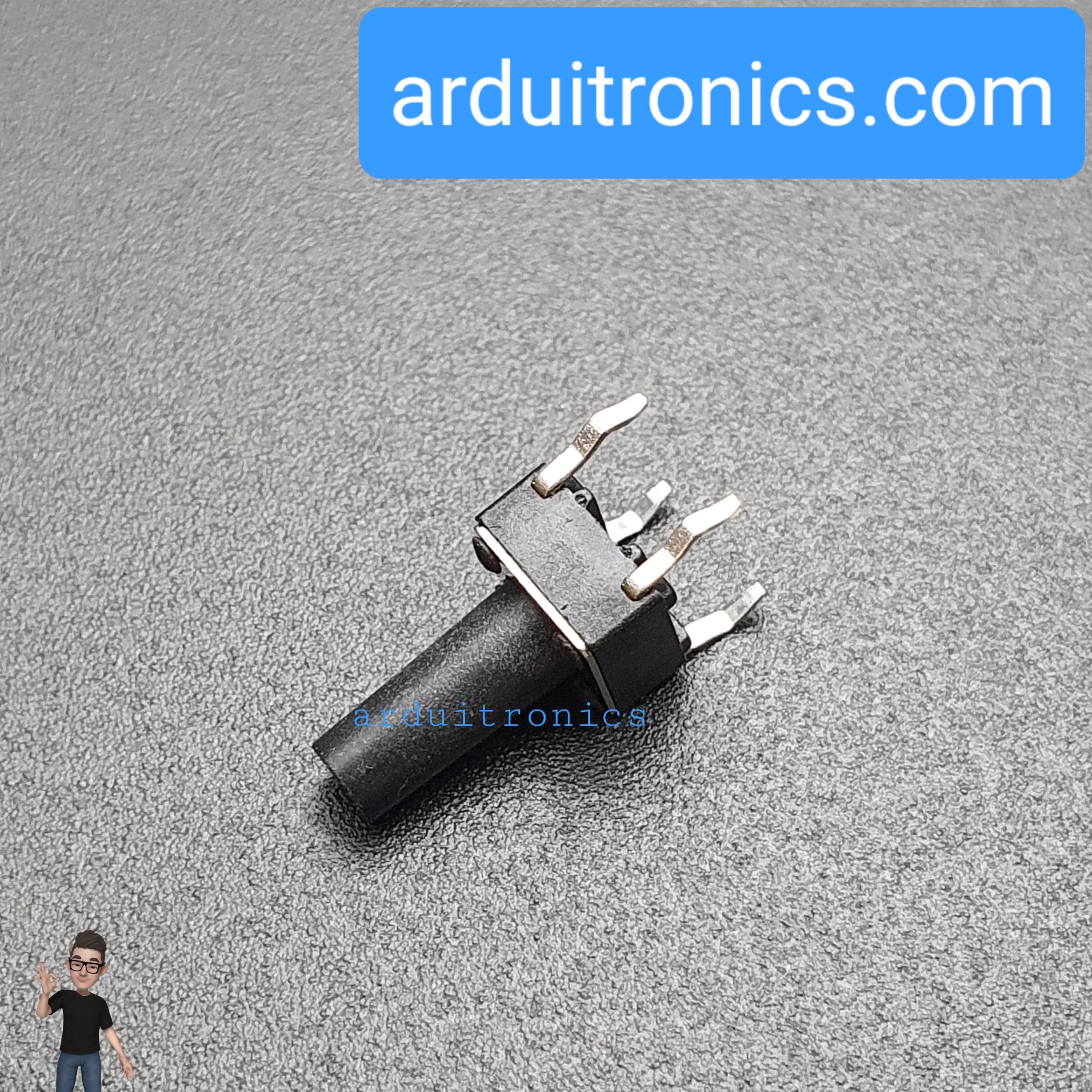 Tact Switch 6X6x11.5mm ไมโครสวิตช์ กดติดปล่อยดับ (หัวกลม)