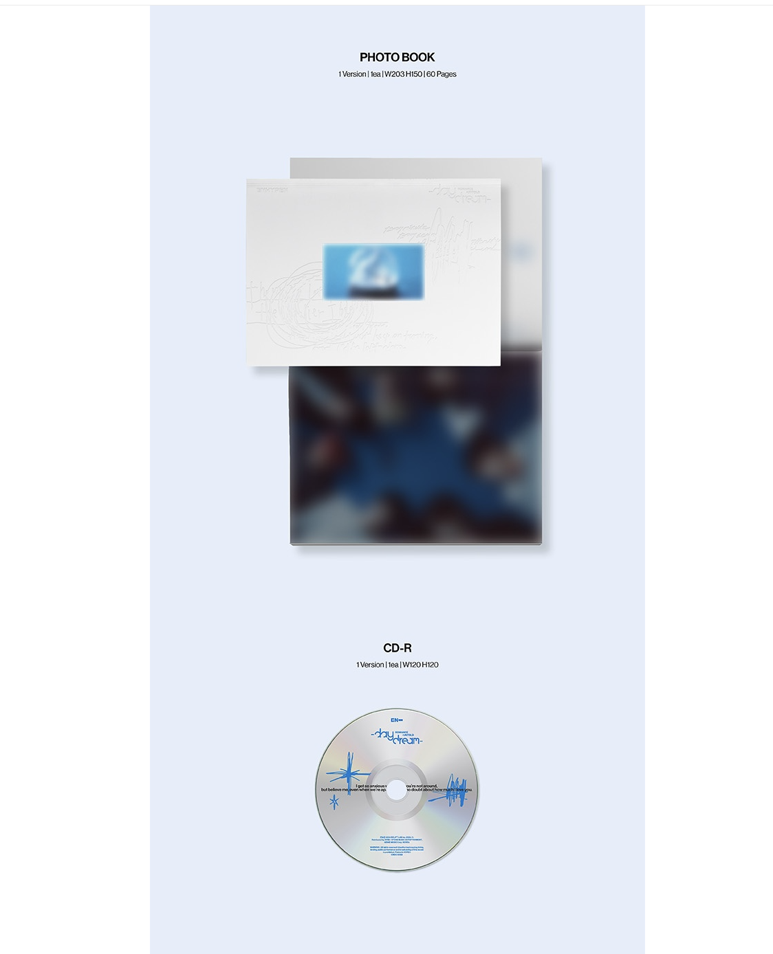 Enhypen -ROMANCE : UNTOLD -daydream- แบบ JAPAN Edition - แบบได้ของแถมเพิ่ม จาก weverse shop - แบบ ส่ง เครืองบิน
