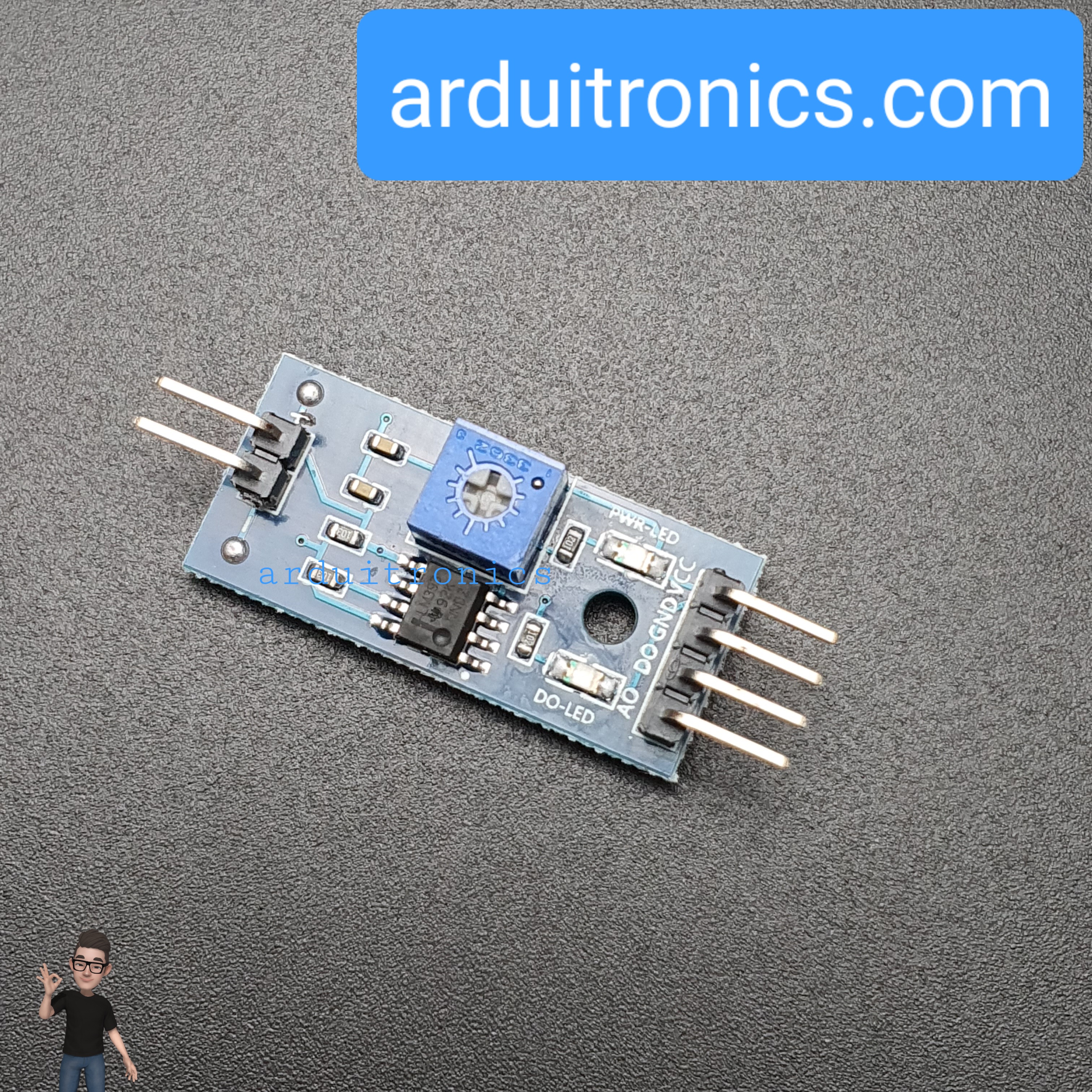 FSR402 RFP602 Resistance-Voltage Conversion Module สำหรับ Force Sensitive Resistor (FSR)
