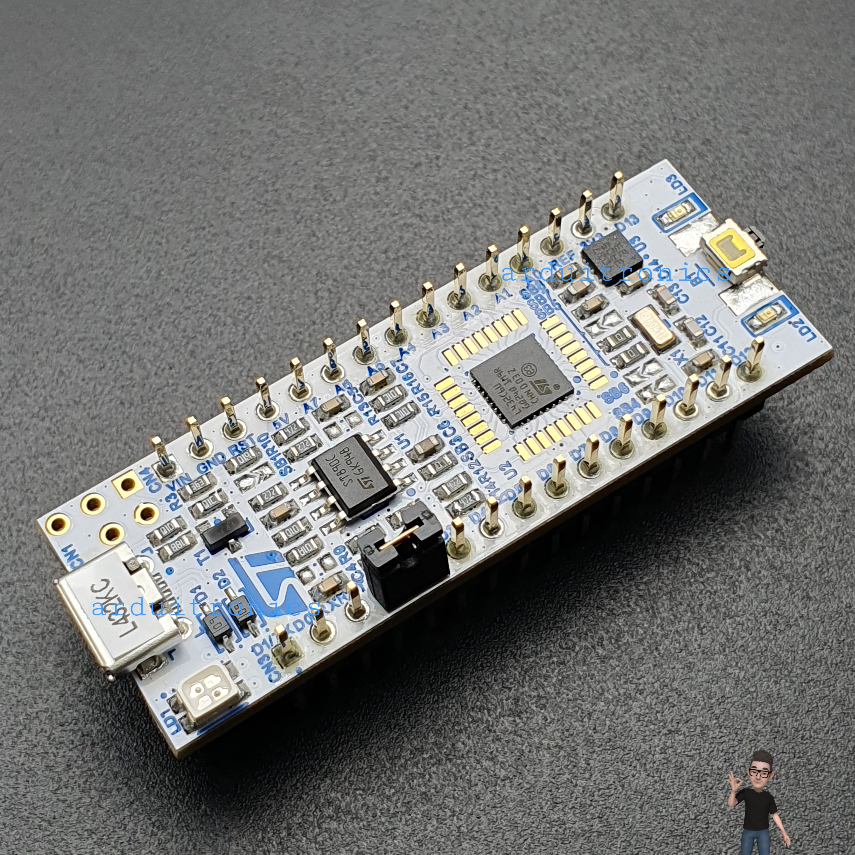 STM32 NUCLEO-L432KC Development Board with STM32L432KC MCU