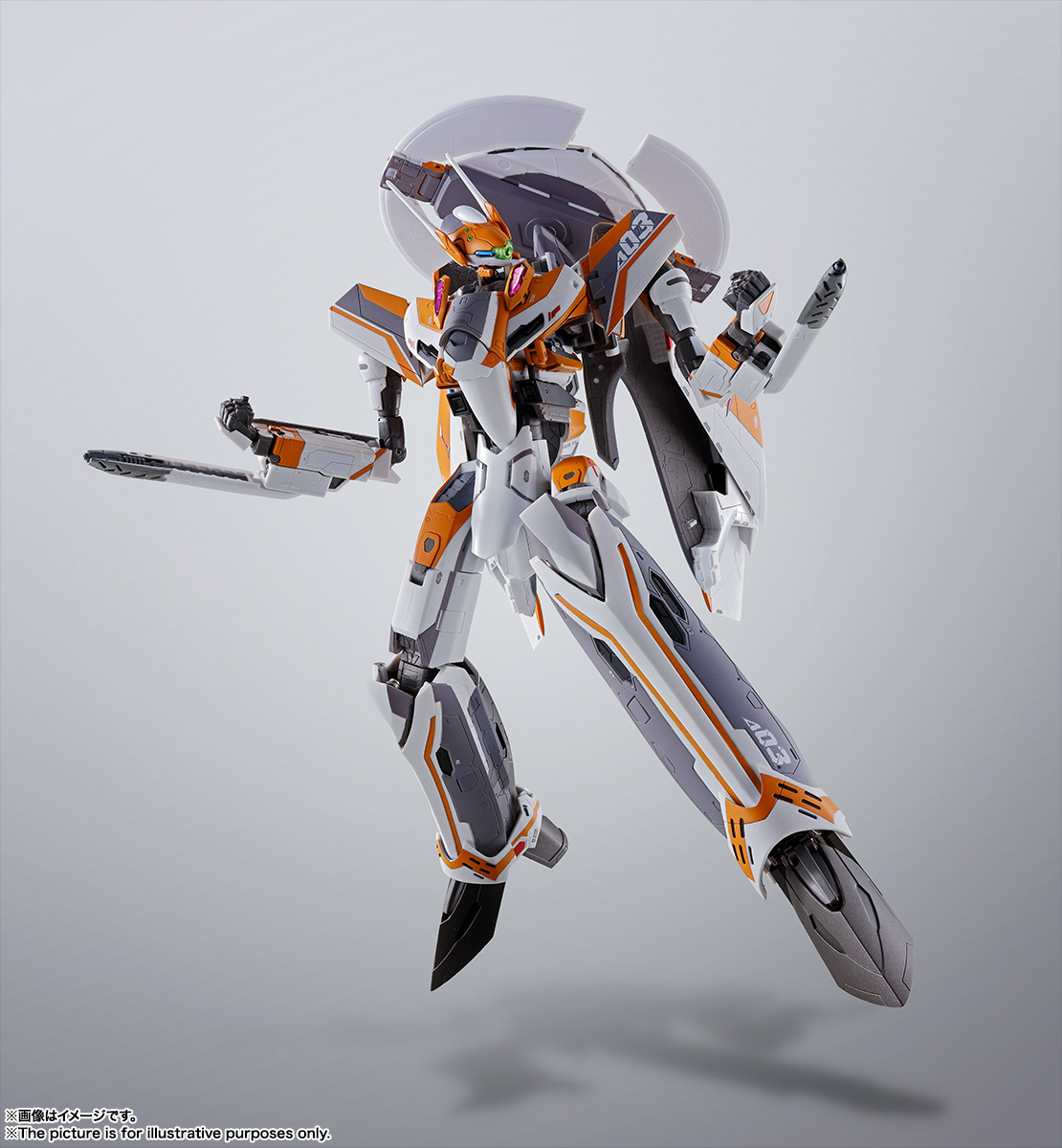 DX Chogokin - VF-31E Siegfried (Chuck Mustang Custom)