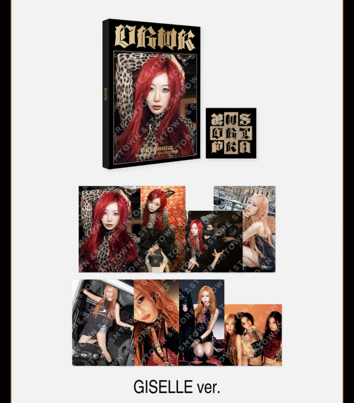 aespa - aespa 'Dirty Work'ALBUM MD รอบ PRE-ORDER. - POSTCARD SET -Giselle