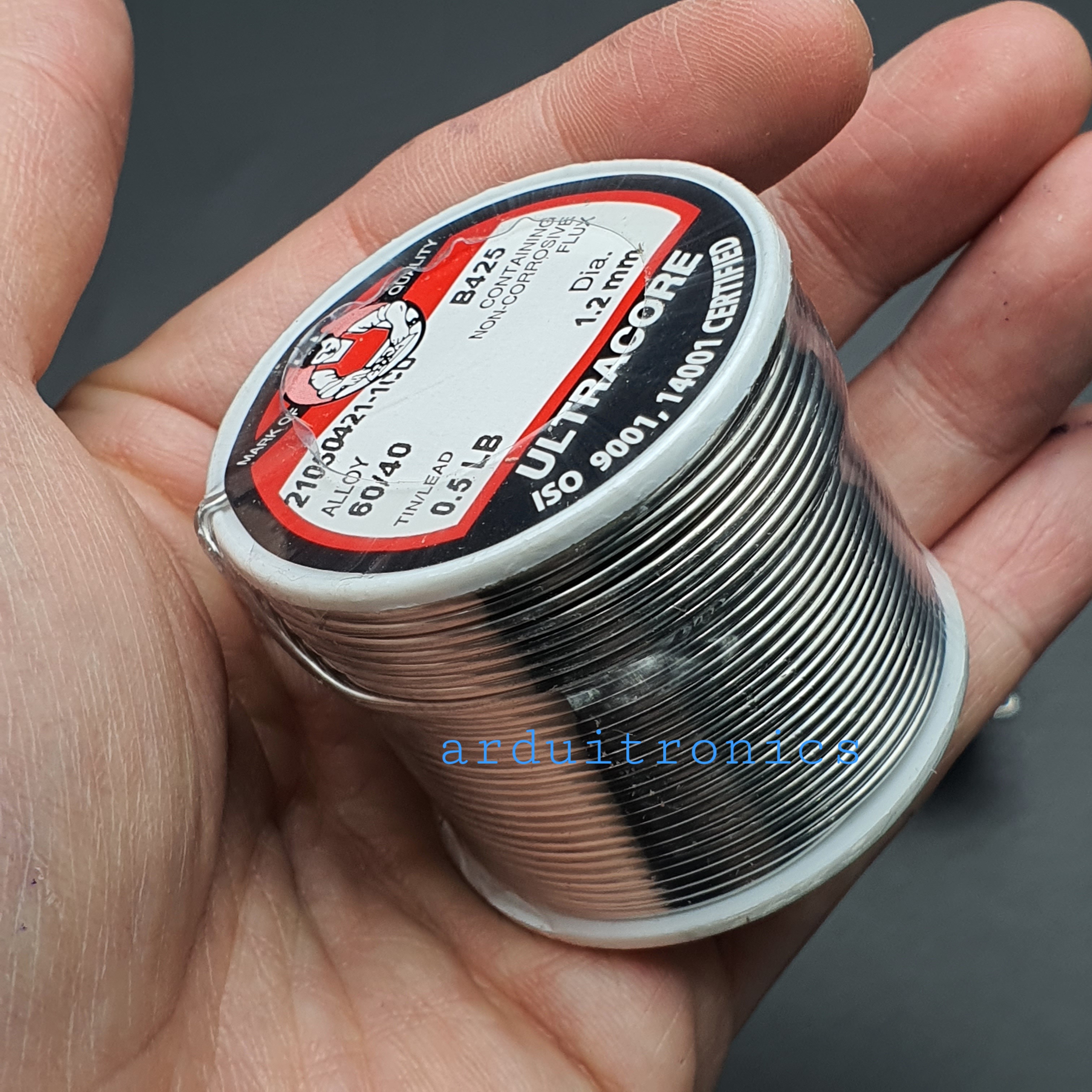 ตะกั่วบัดกรี 60/40 Ultracore 1.20 มม. น้ำหนัก 0.5 ปอนด์