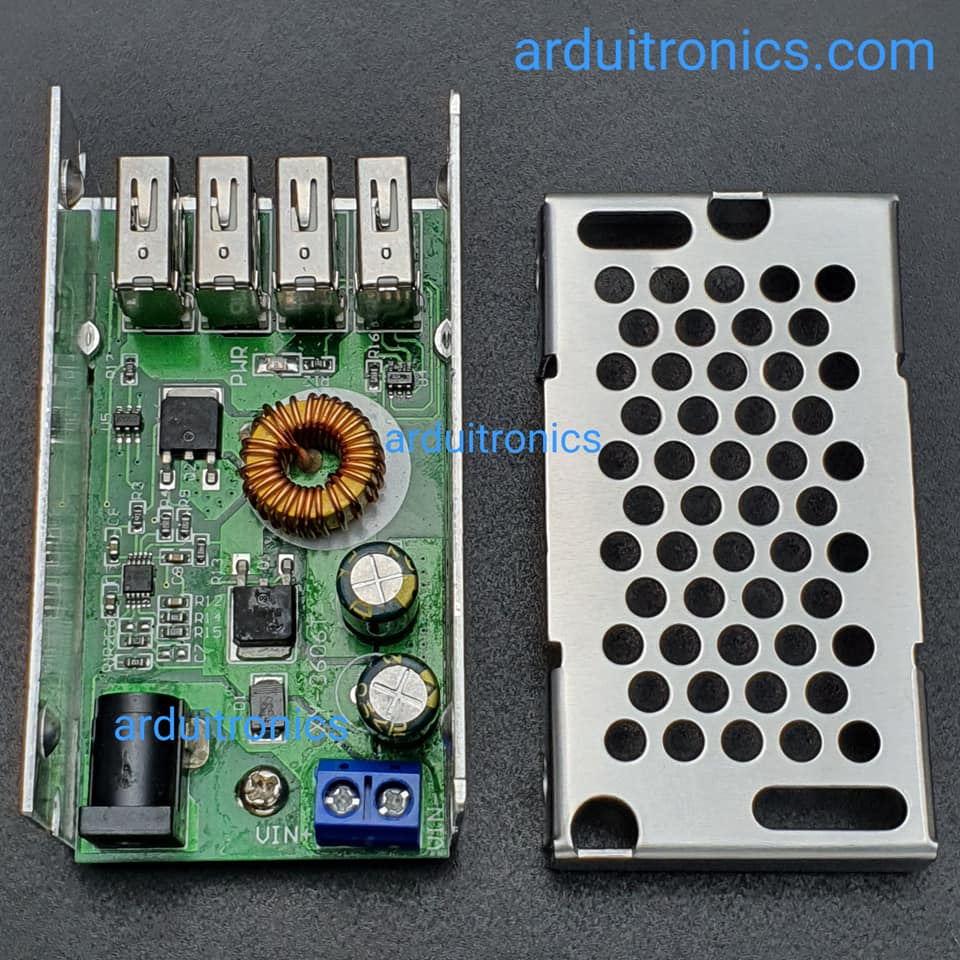 9V-36V To 5V 5A Step Down Buck Converter Module Power Supply LED Lithium Charger