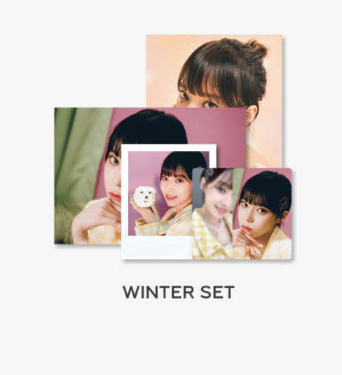 aespa - ของสะสม 2022 SM ARTIST SEASON'S GREETINGS PHOTO PACK - แบบ Winter พร้อมส่ง