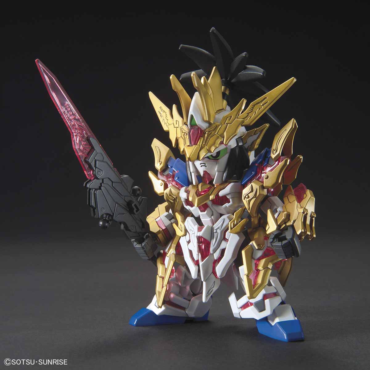 SD SANGOKU SOKETSUDEN Liu Bei Unicorn Gundam