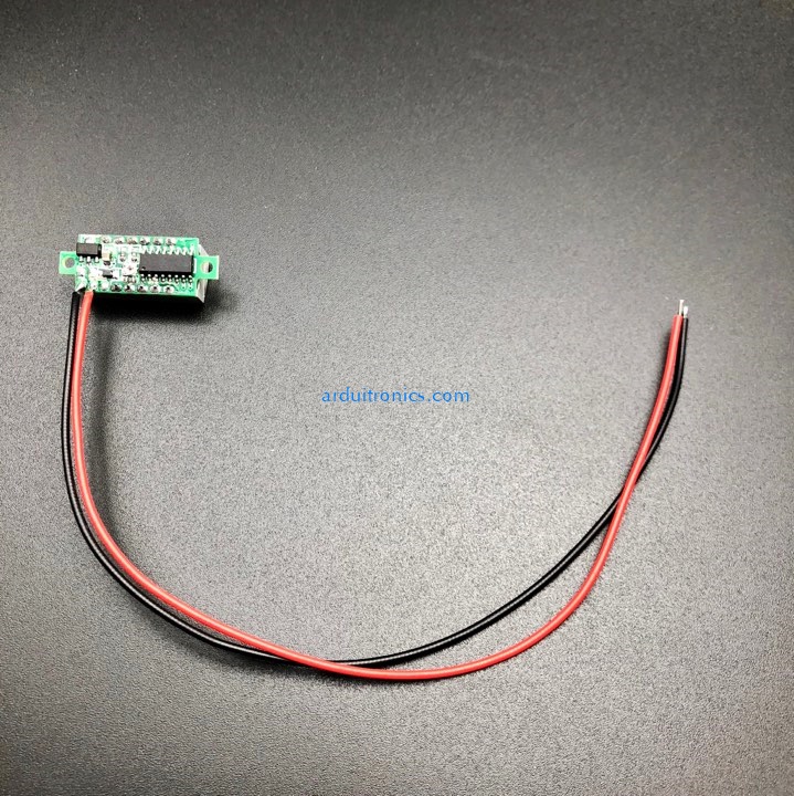 0.28" Digital DC volt meter 2.4-30V โวลต์มิเตอร์ 2.4-30V ขนาด 0.28 นิ้ว (สีแดง)