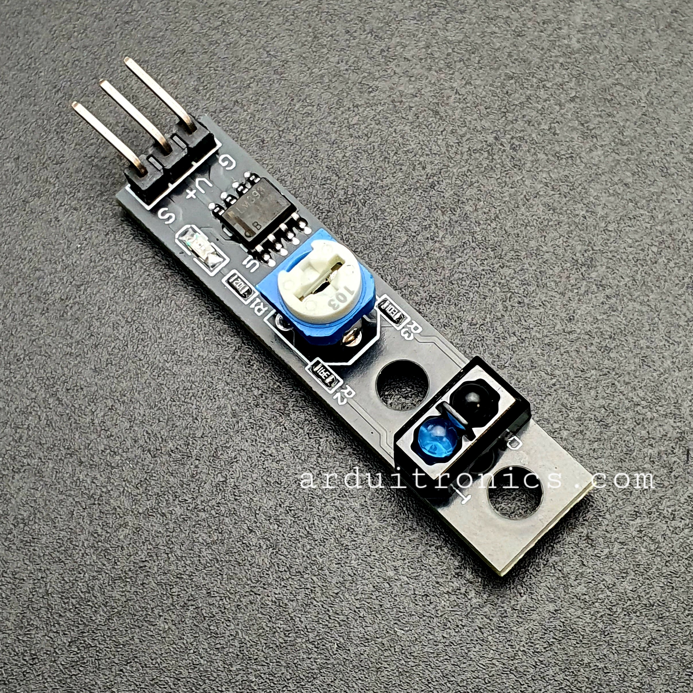 1-Track Tracing Module Line Tracing Track Intelligent Car Sensor Robot Competition Accessories Black and White Line