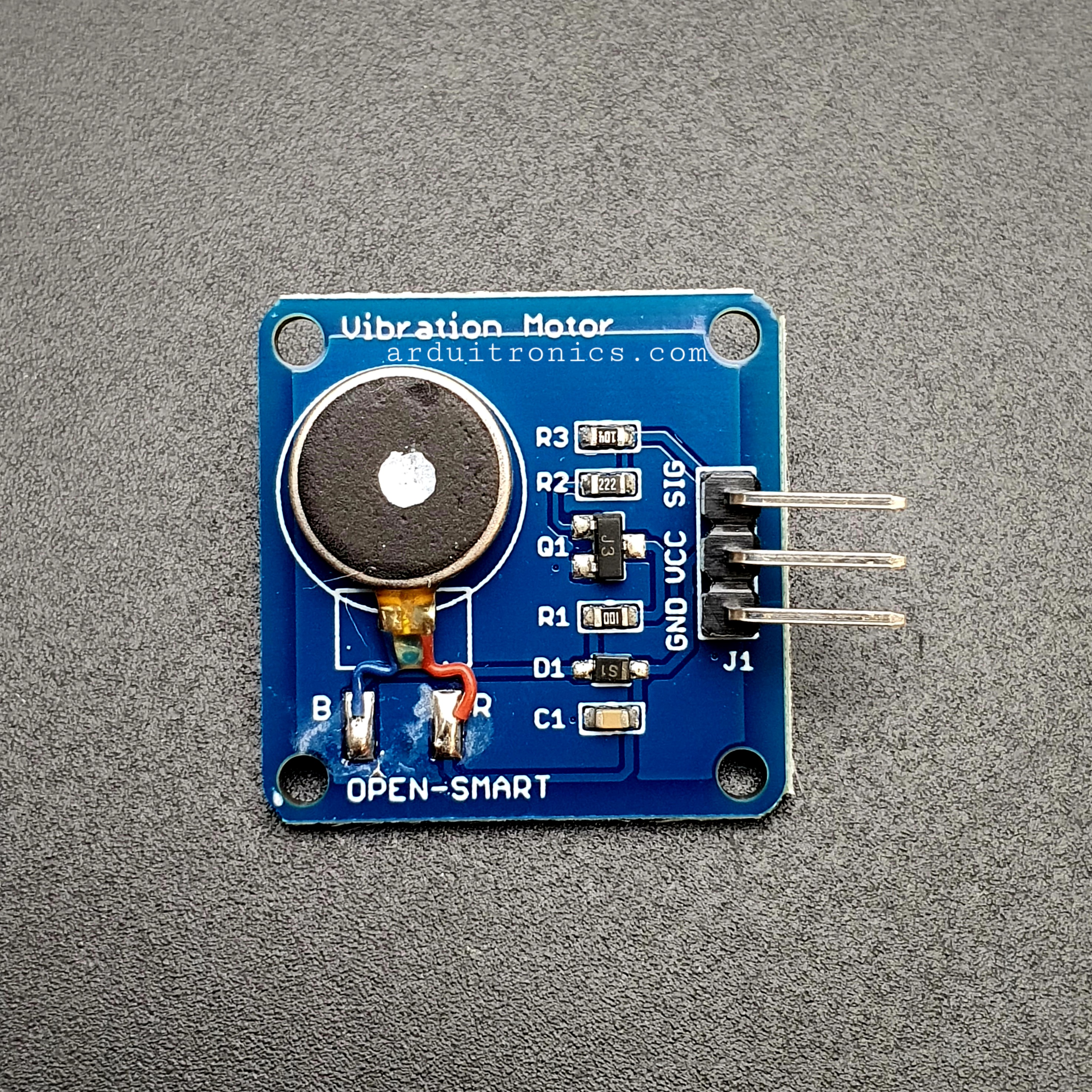 Vibration Motor Module PCB สีน้ำเงิน