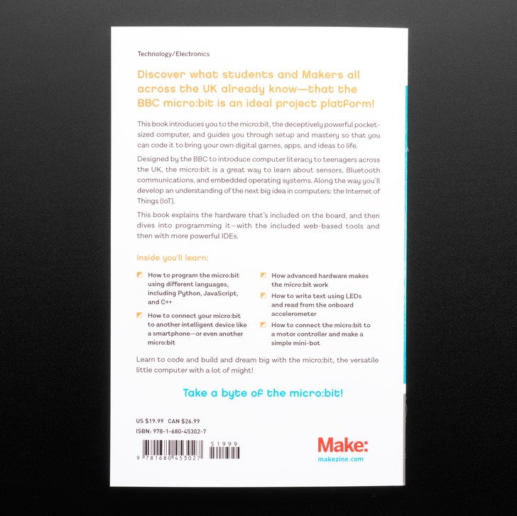 หนังสือ Getting Started with the micro:bit (178 หน้า)