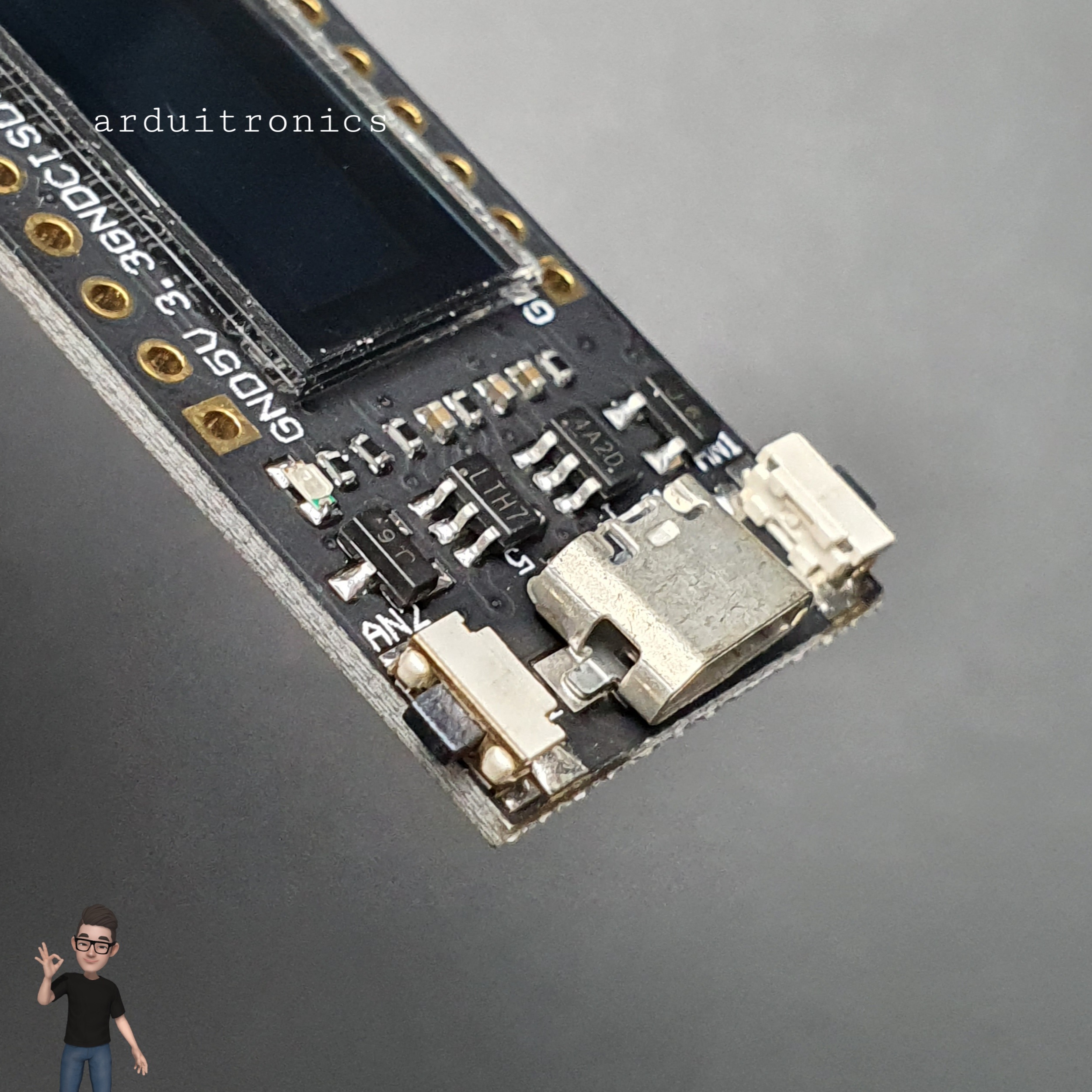 โมดูล TTGO ESP8266 OLED NodeMCU พร้อมจอ OLED ขนาด 0.91 นิ้ว