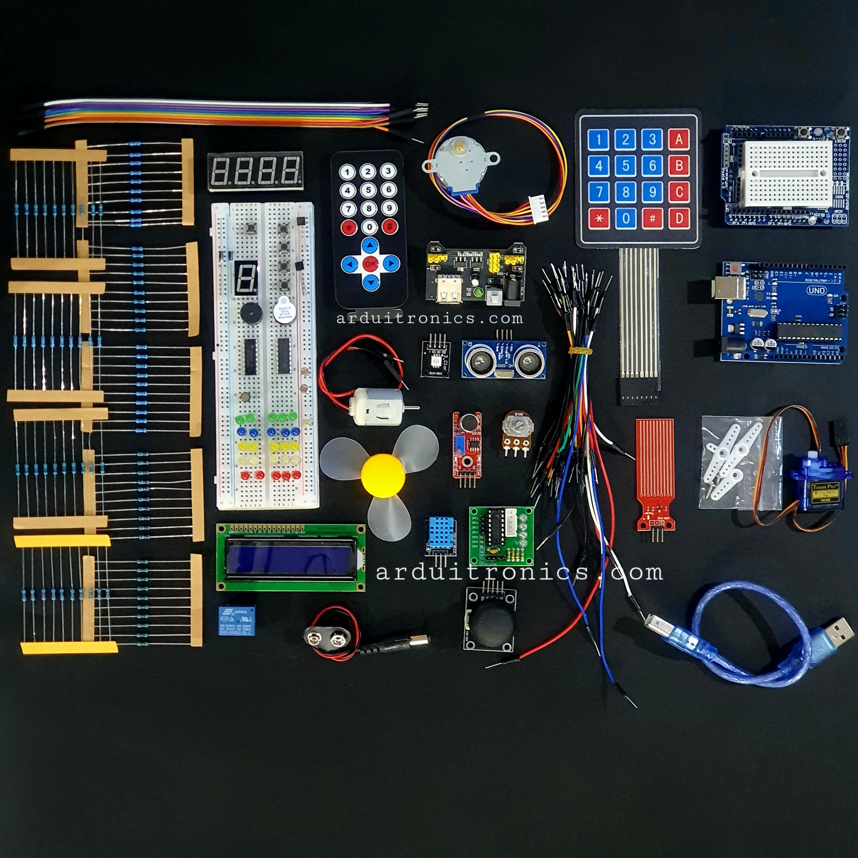 UNO R3 Project Super Starter Kit - Arduino, Raspberry Pi, NodeMCU, IoT ...