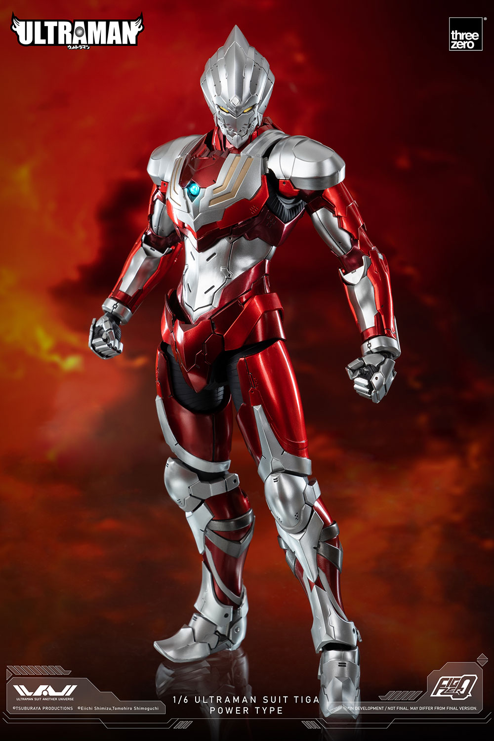"Pre-Order" Threezero 1/6 Ultraman Suit Tiga Power Type