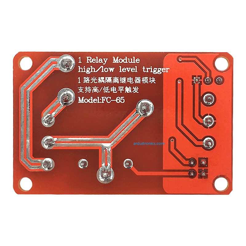 30A 5VDC Power Relay Coil ( High/Low Level Trigger )