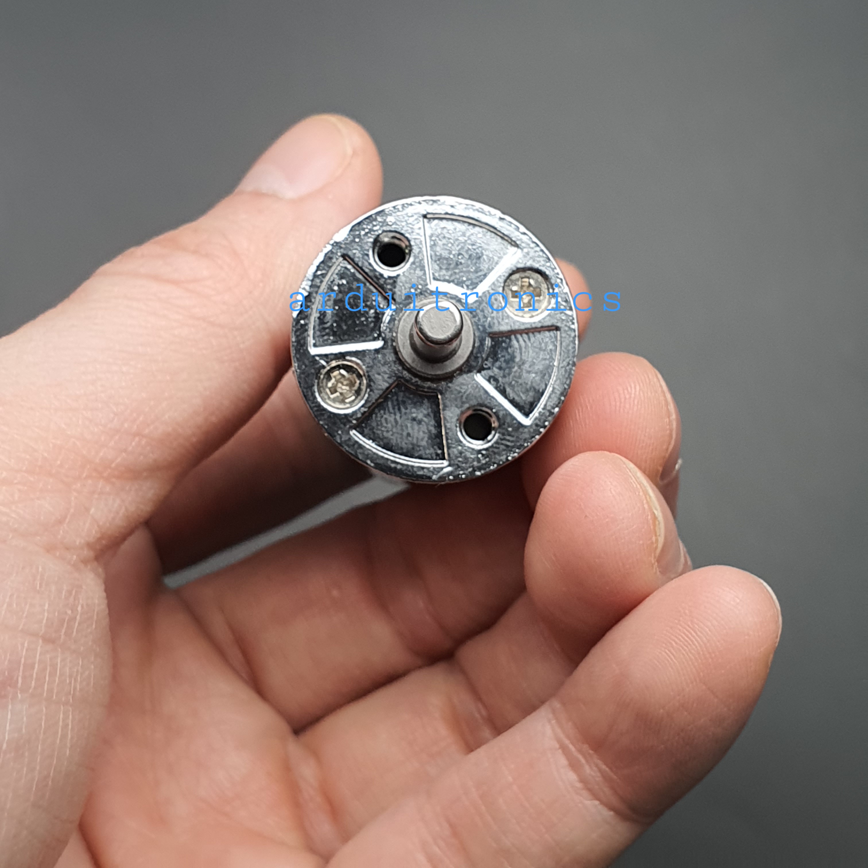 DC Motor Model 25GA370R มอเตอร์เกียร์ แกนกลาง รุ่น25 DC 12V:50RPM 25GA370R-12V-50