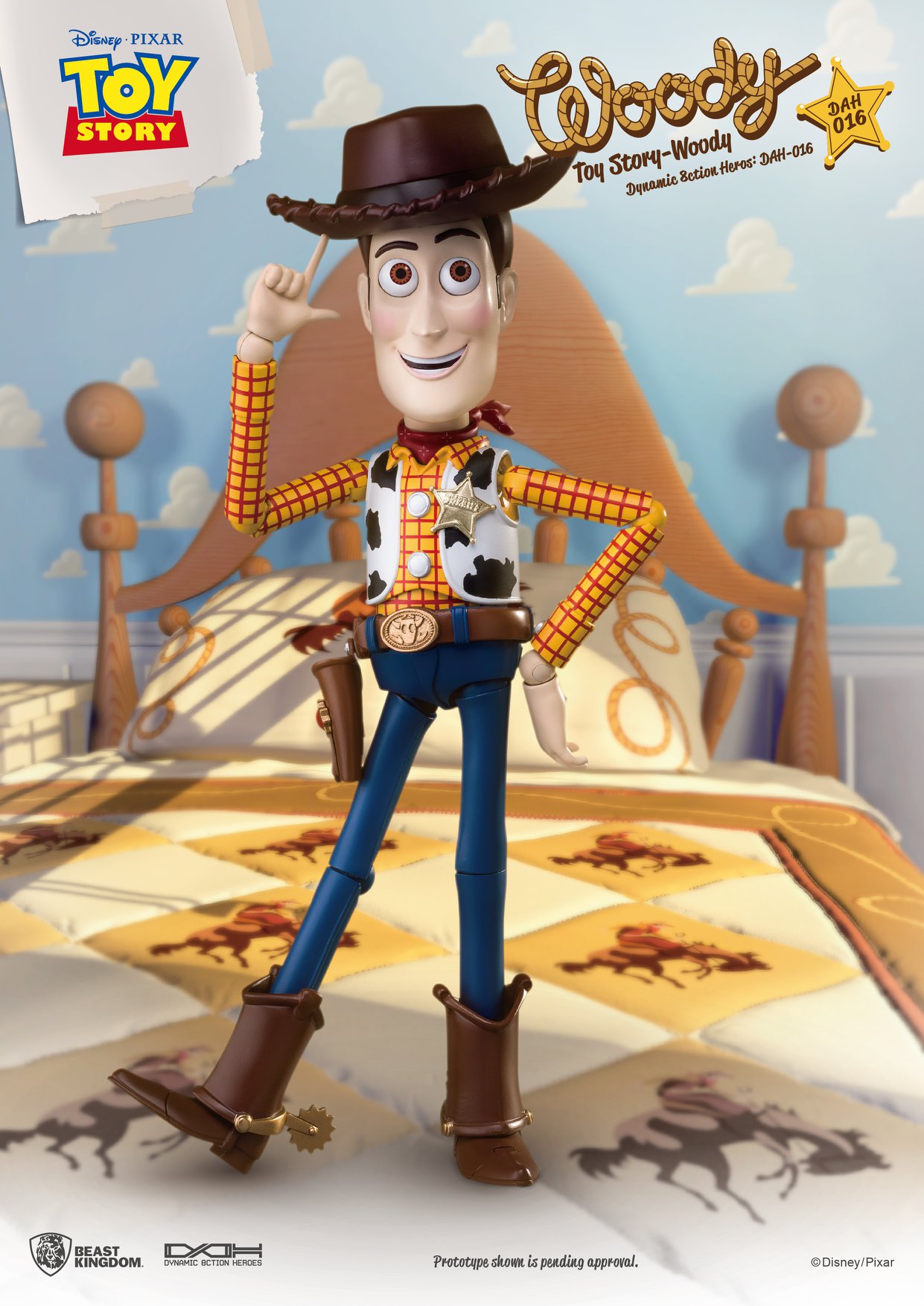 "Pre-Order" Woody: Toy Story Dynamic Action Heroes Series