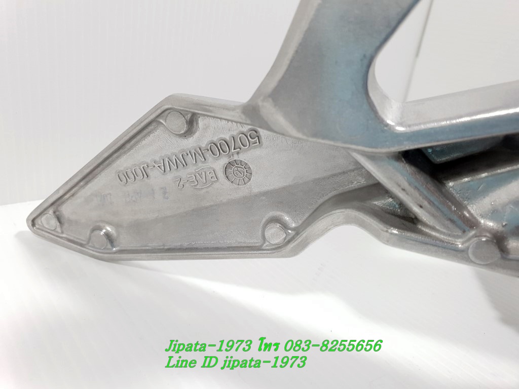 (CB500X) ชุดขายึดพักเท้าหน้า Honda New CB500X ปี 2021 แท้ (ขายเป็นคู่)