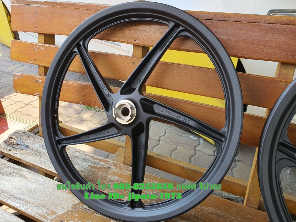 (wave 110 i) ชุดวงล้อแม็กหน้า-หลัง Honda wave 110 i แท้ (สินค้าตำหนิ)