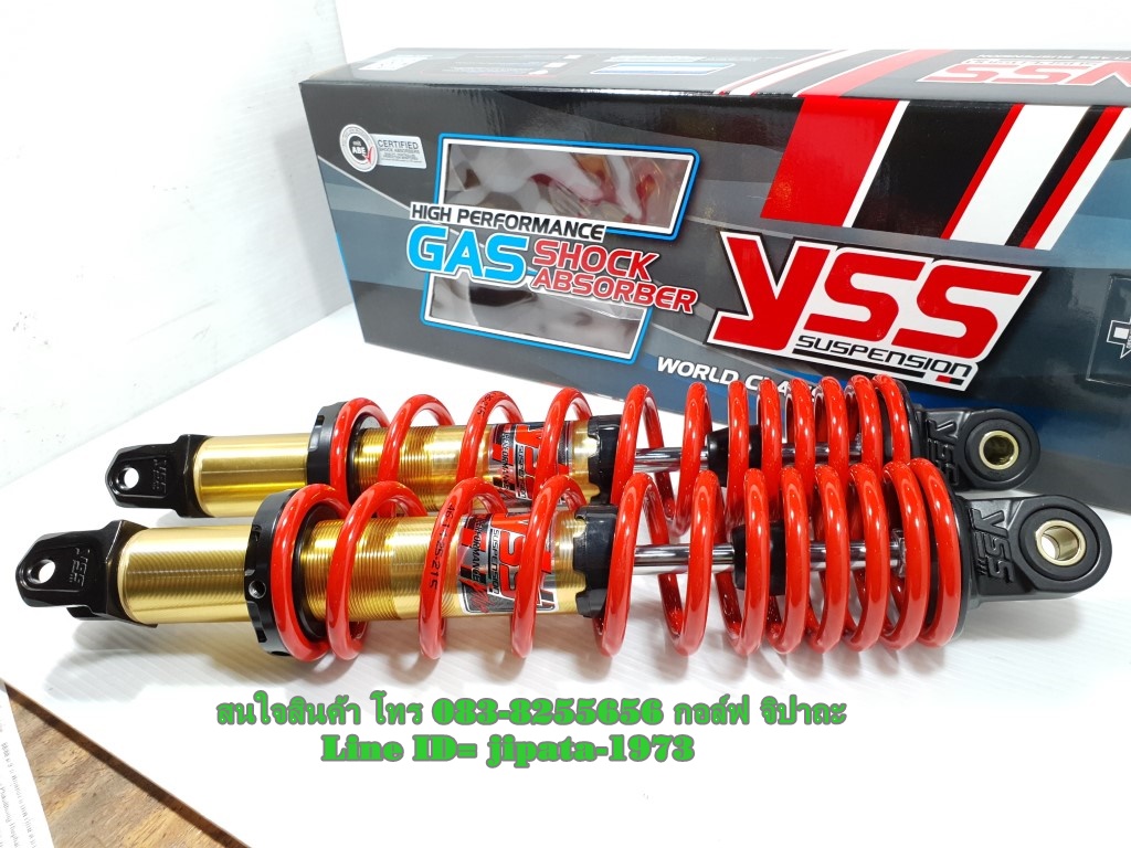 (PCX) โช้คอัพหลังคู่ YSS รุ่น DTG Plus สำหรับ Honda New PCX 150 i ปี 2014-2017