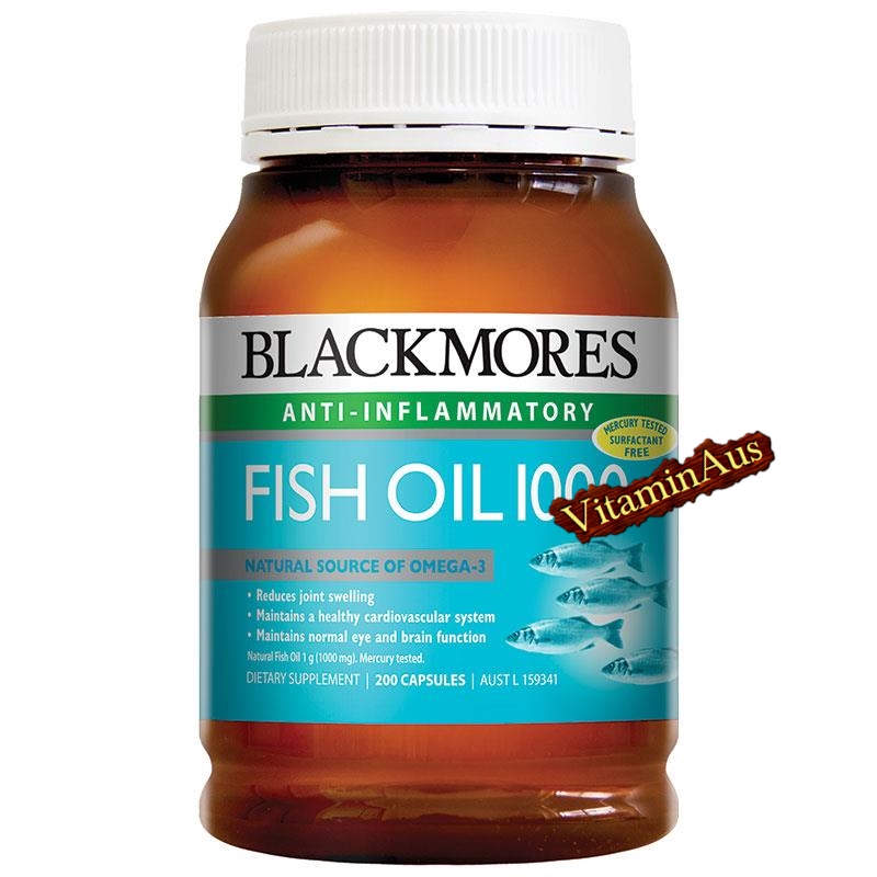 Fish Oil 1000mg 200 Capsules