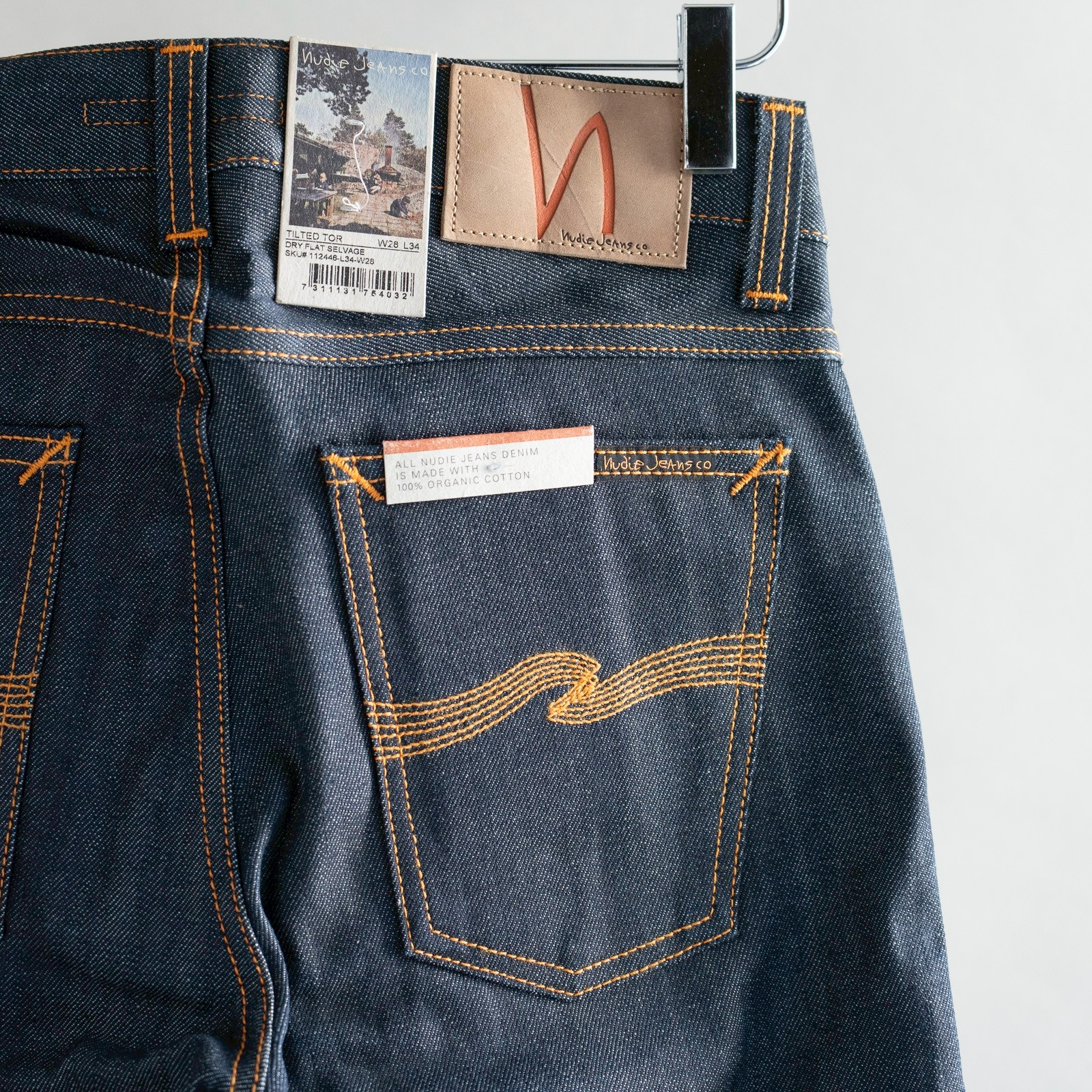 CLEARANCE] Tilted Tor Dry Flat Selvage - POND-SHOP: ร้าน Nudie