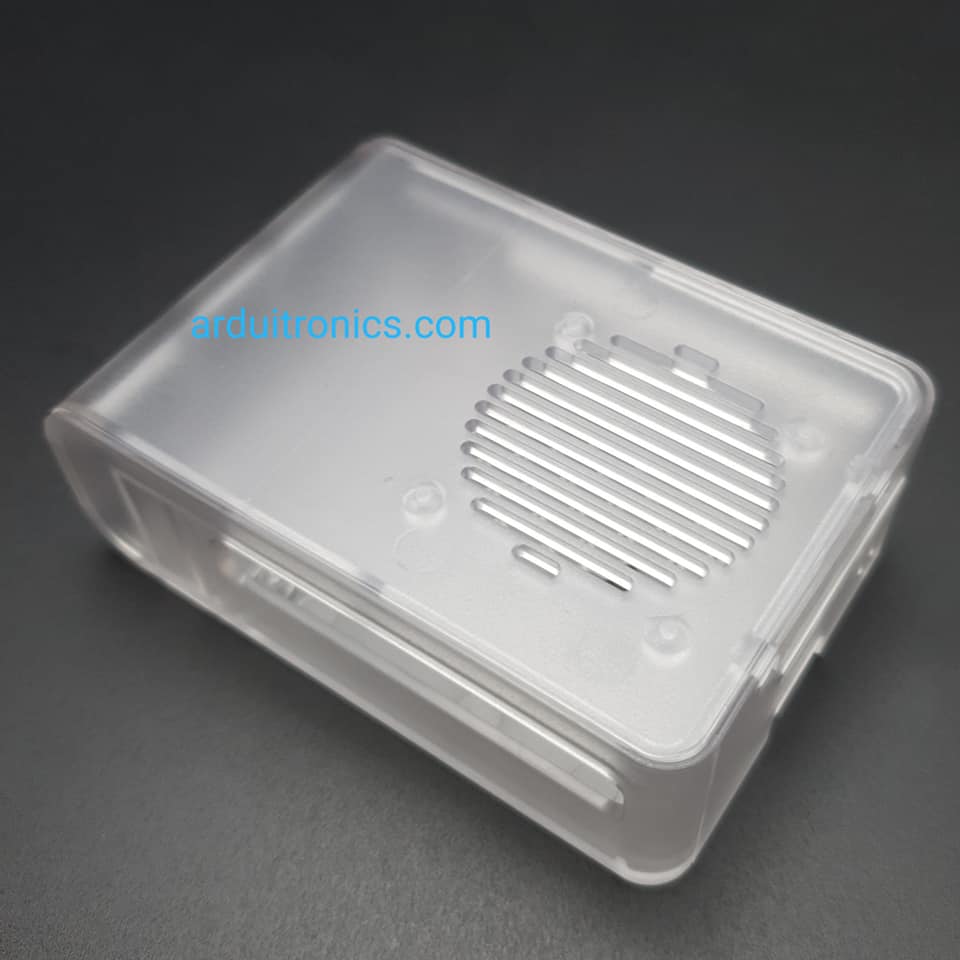 Raspberry Pi 4B Case (Transparent Color) สีใส