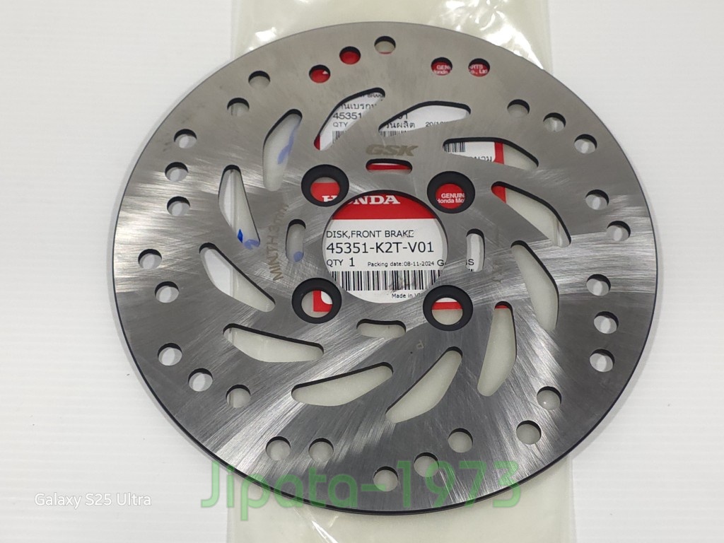 (Lead 125) ชุดจานเบรคหน้า Honda Lead 125 i ปี 2025 แท้