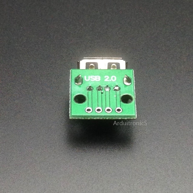USB 2.0 Female to DIP Converter Breakout