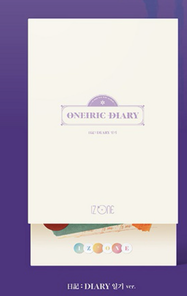 izone / IZ*ONE -IZ*ONE - Mini Album Vol.3 [Oneiric Diary] หน้าปก Diary Ver.