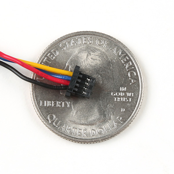 Flexible Qwiic Cable - Female Jumper (4-pin, Heat Shrink) - ของแท้จาก SparkFun, USA