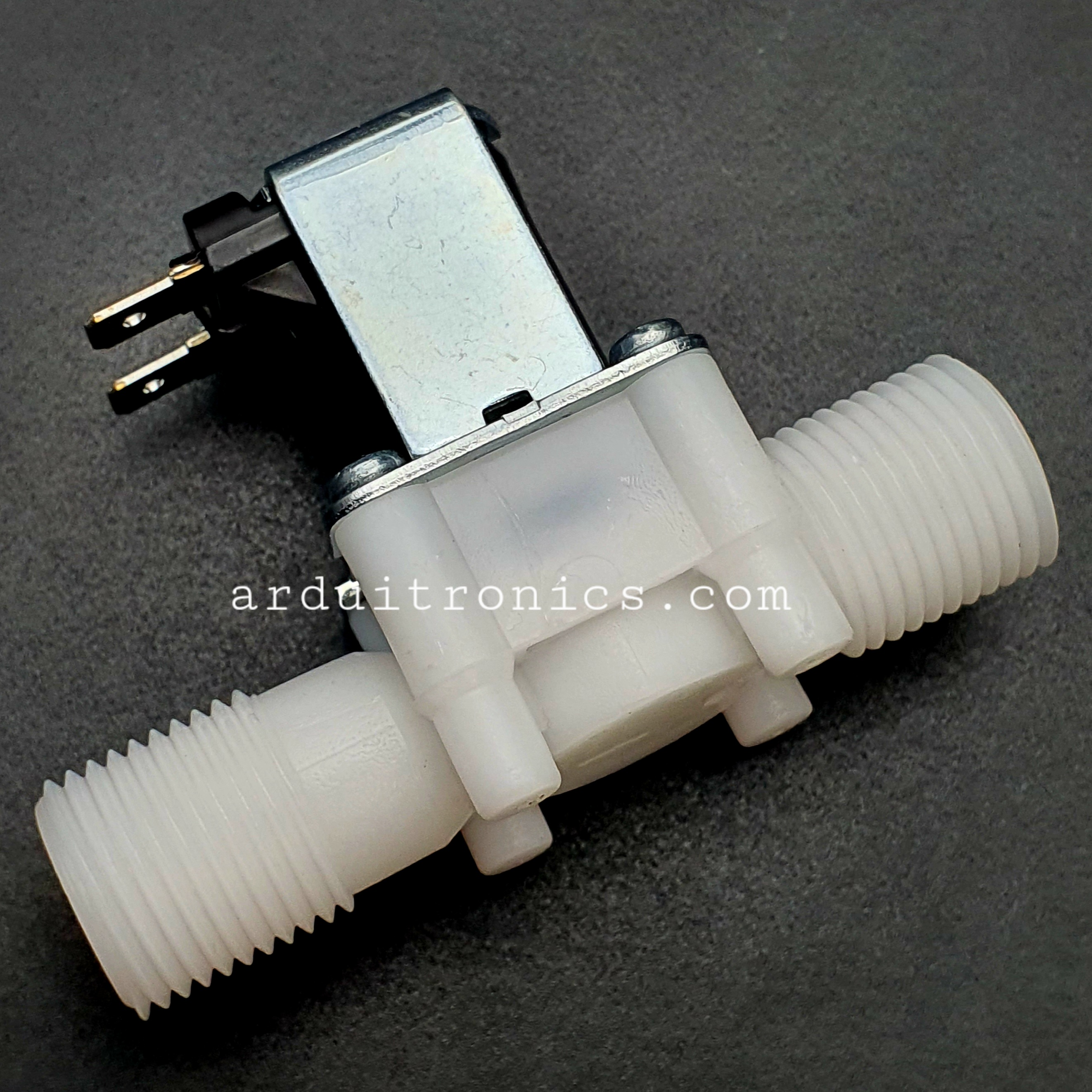 Solenoid Valve (normally opened) 12V-DC 1/2" โซลีนอยวาล์ว (ปกติเปิด)