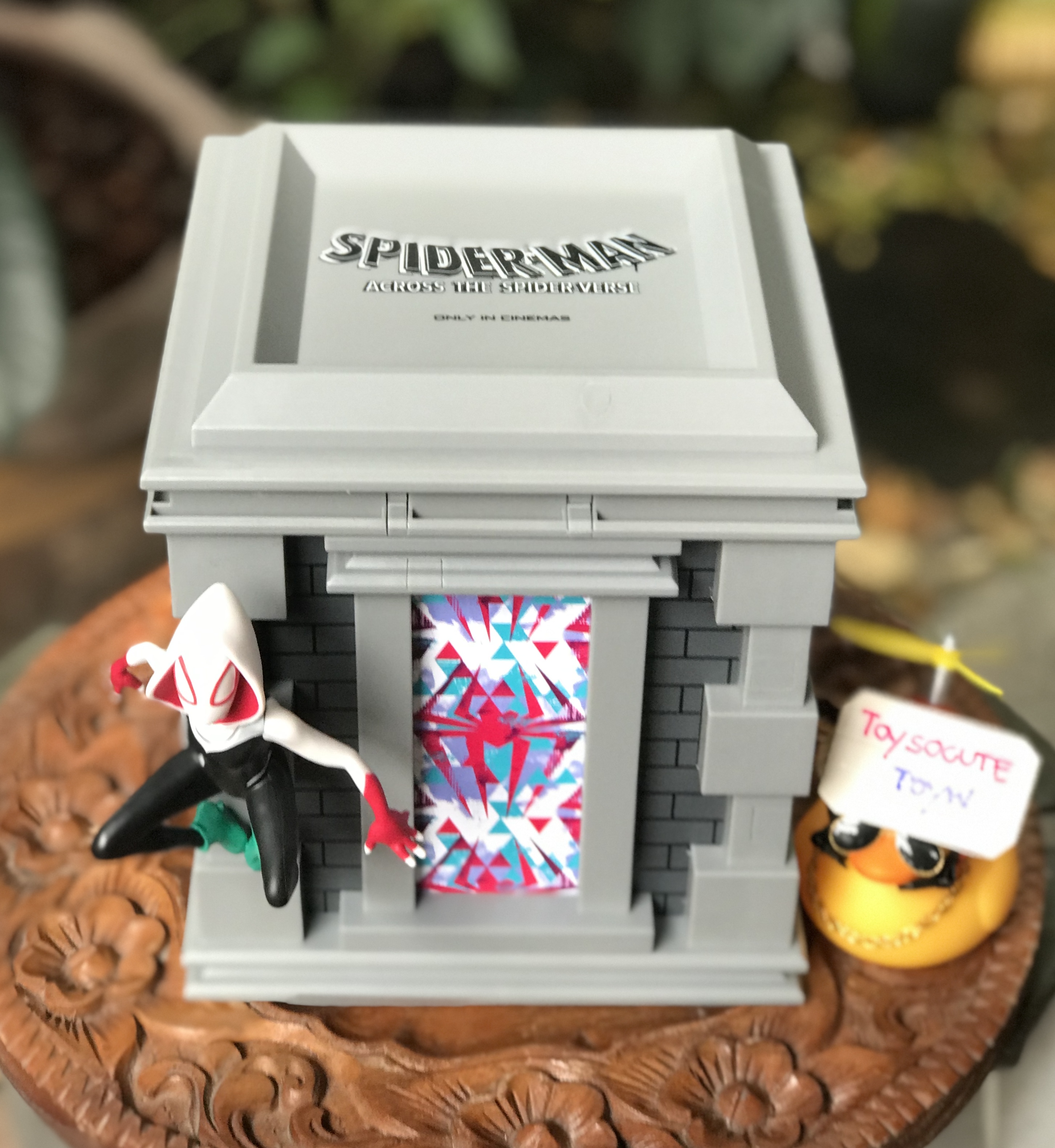 ถังป๊อปคอร์น Pop Corn ถังสไปเดอร์เกว็น สไปเดอร์แมน Spiderman / SPIDER-MAN Acoss The Spider-Verse /เมเจอร์