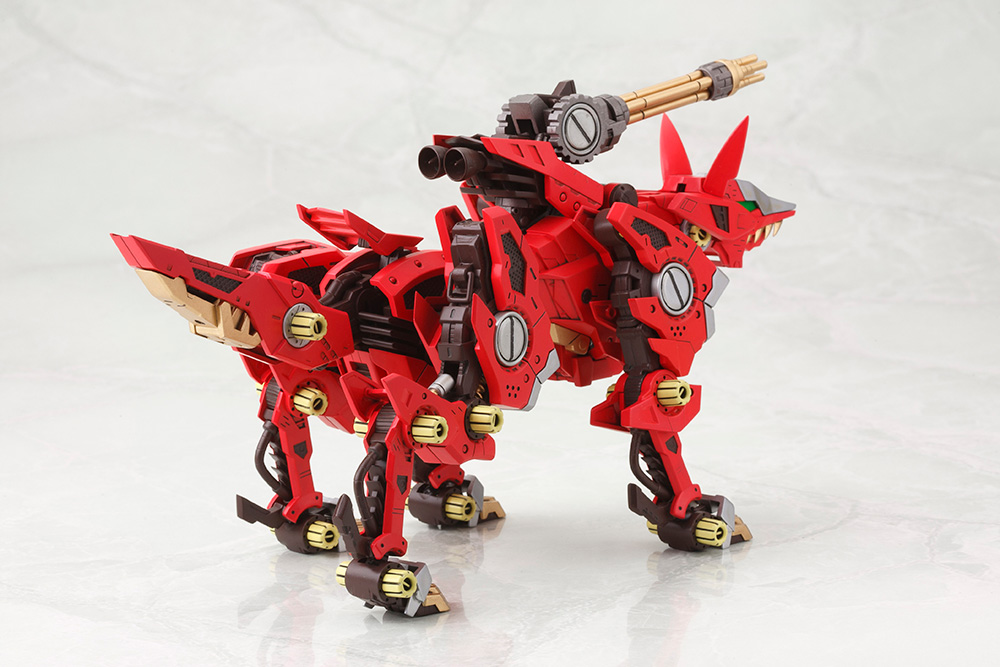 HMM 1/72 ZOIDS RZ-046 Fire Fox Marking Plus Ver.