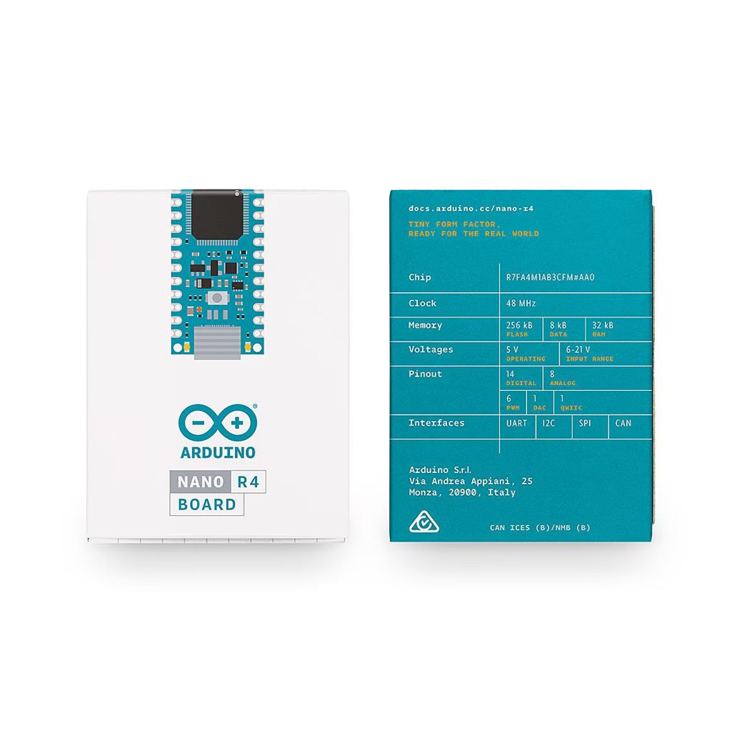 Arduino Nano R4 (บอร์ดแท้ made in Italy)