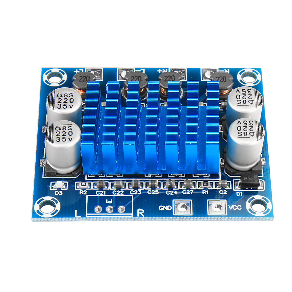 โมดูลขยายเสียง XH-A232 HD 30W+30W Dual Channel Stereo Audio Digital Sound Power Amplifier Board DC 8-20V 3A