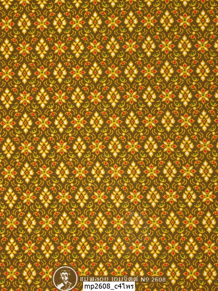 [D-MP2608] ผ้าถุงแม่พลอย 1.8เมตร เย็บพร้อมนุ่ง คอตต้อน 100%