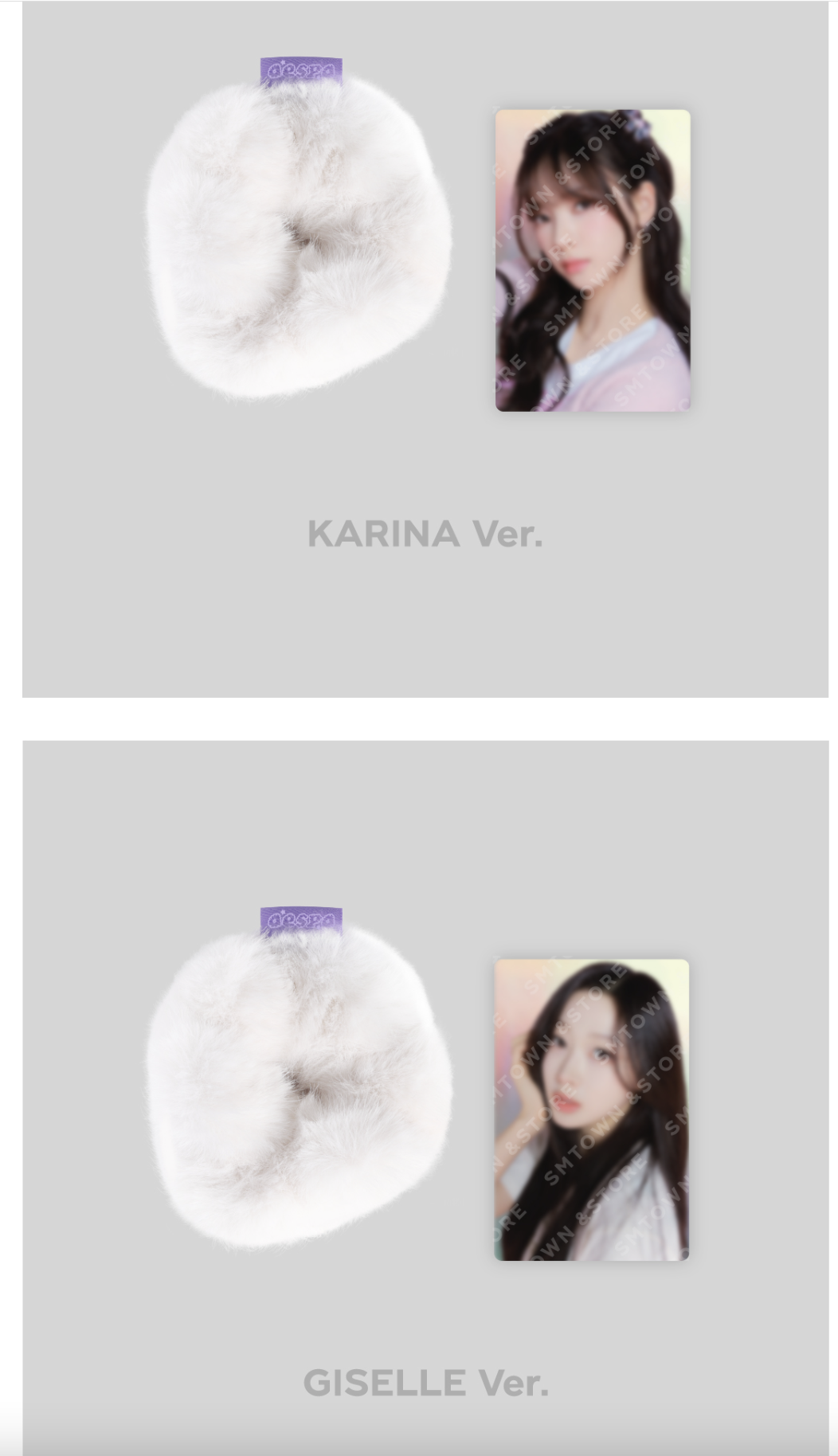 aespa -2023 aespa POP-UP – Come to MY illusion MD -HAIR CHOU CHOU SET - ระบุชื่อ ที่ต้องการ