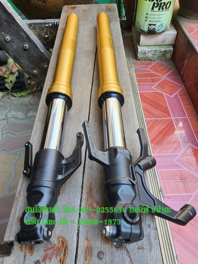 (CB 150 R) ชุดโช้คอัพหน้า Honda CB 150 R แท้ (สินค้ามือ 2)
