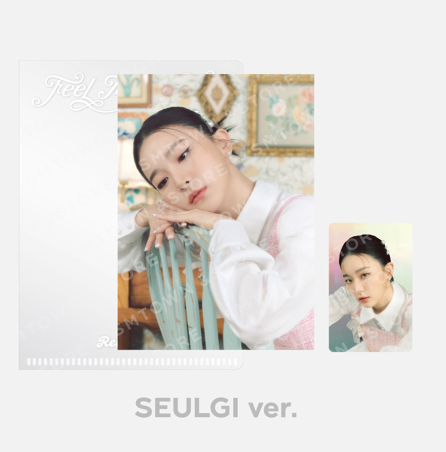 Red Velvet - The ReVe Festival 2022 - Feel My Rhythm' MD Collection -POSTCARD + HOLOGRAM PHOTO CARD SET - seulgi