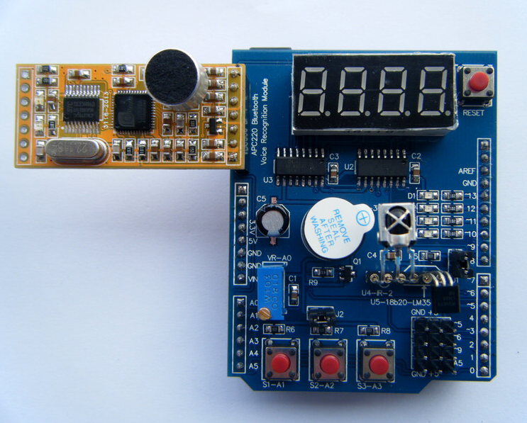 Arduino XD-203 Multi-Function Expansion Shield Board (Learning Module)