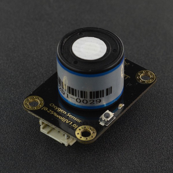 Gravity: Electrochemical Oxygen / O2 Sensor (0-25%Vol, I2C) (ของแท้จาก DFRobot)